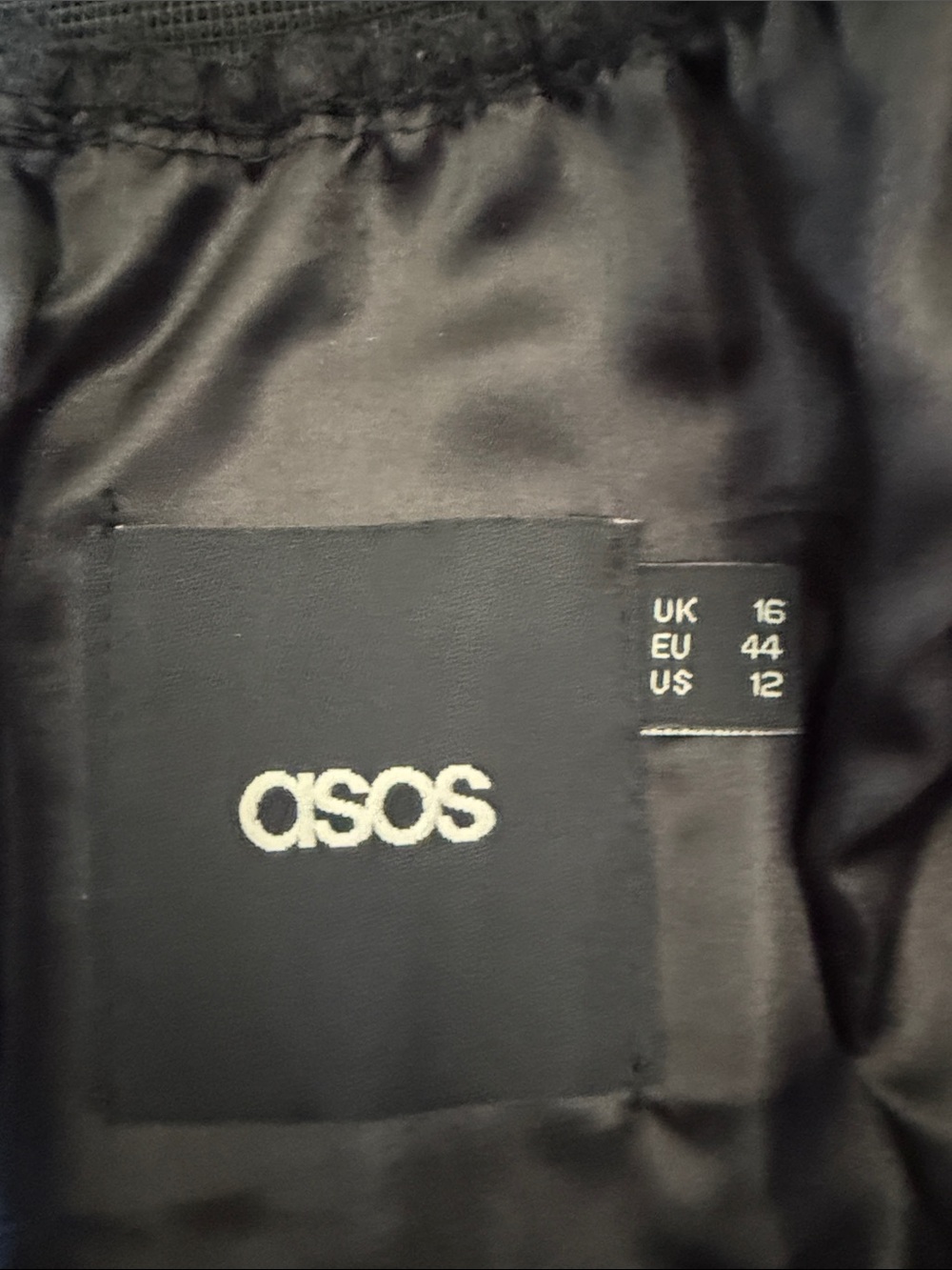 ASOS Leather Pleated Circle Skirt - Picture 2 of 4